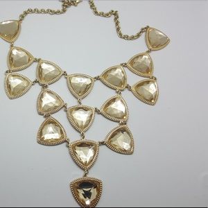 Gold fashion necklace